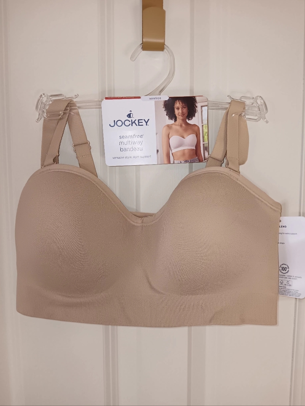 Jockey Seamfree Multiway Bandeau - Beige